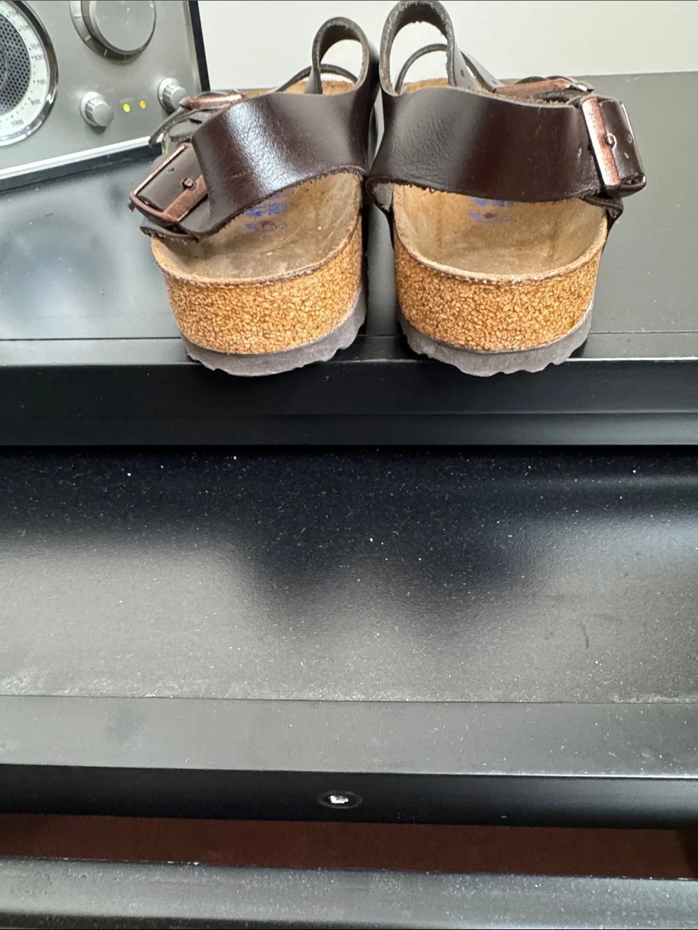 Birkenstock Brown MILANO Leather sandal size 41
